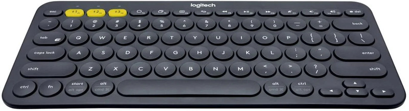 Logitech K380 Multi-Device Bluetooth Keyboard-Dark Grey - لوحة مفاتيح